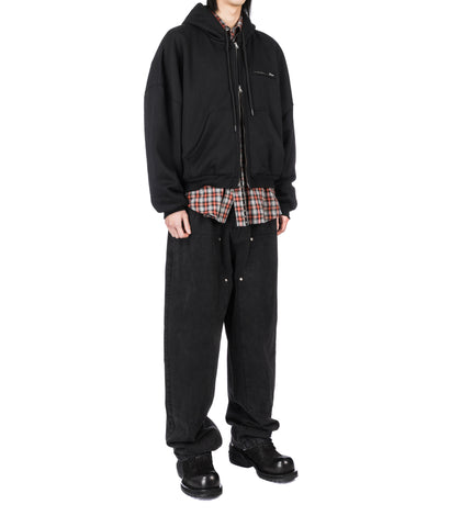 EDGE REINFORCED JEANS WASHED BLACK