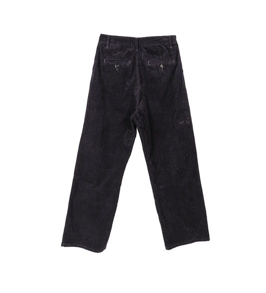 LAX REPAIRED BLACK CORDUROY BLACK