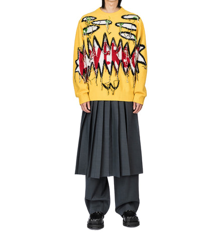 LONG WIDE LEG SKOUSER GREY