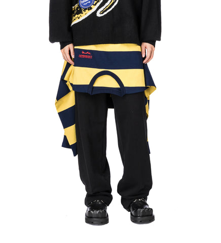 LAZY TEE JOGGING BOTTOMS BLACK