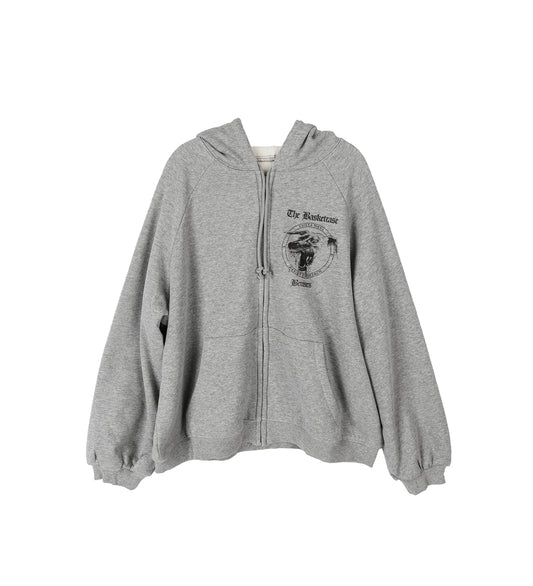 BRUISERS THERMAL LINED ZIP GREY