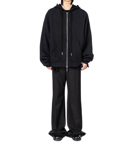 PUNK HOODIE SCLERA BLACK