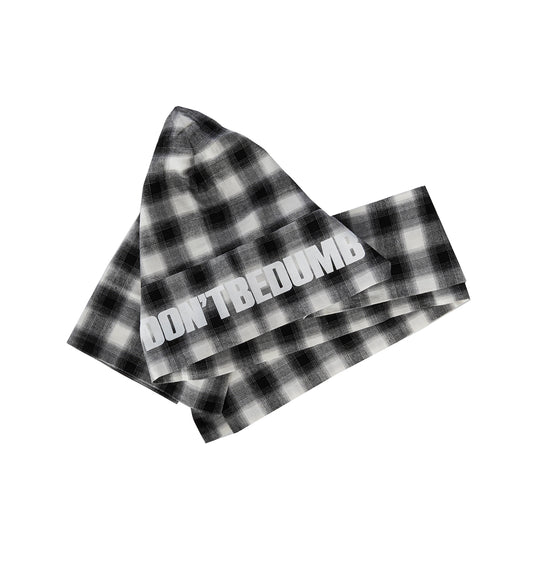 CHECK DURAG FLANNEL CHECK