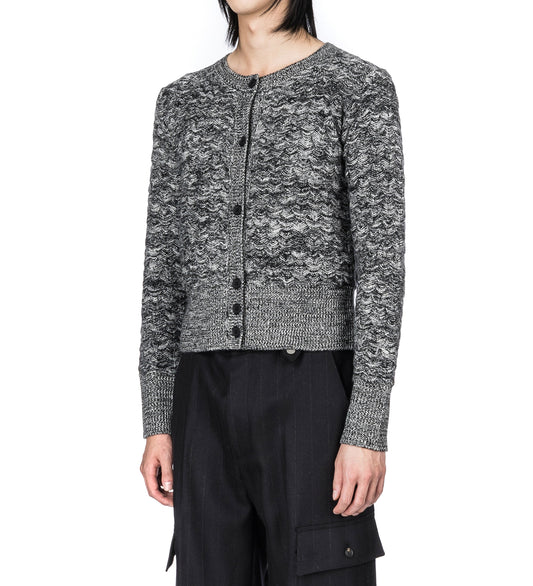 CROCODILE GILET GREY/BLACK