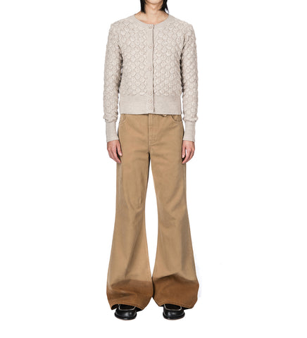 CROCODILE GILET BEIGE