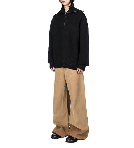 BAGGY DENIM WET DIRTY DENIM