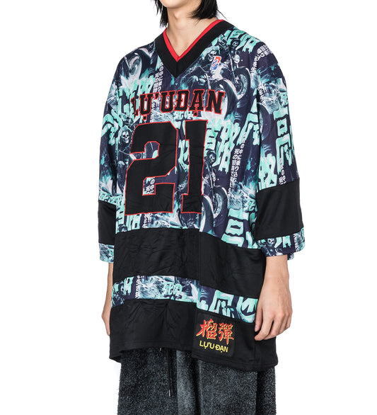 HOCKEY TOP L-D GHOST RIDERS