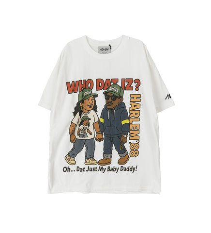 AIRBRUSH TEE WHITE