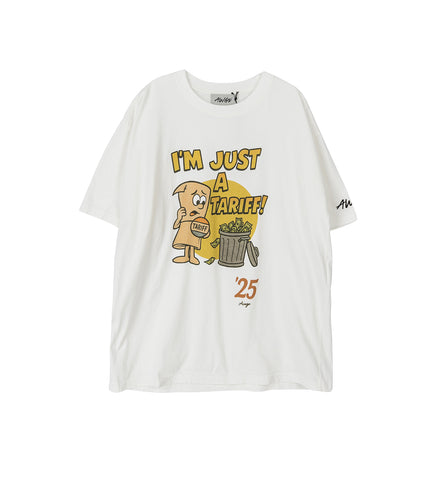 TARIFF TEE WHITE