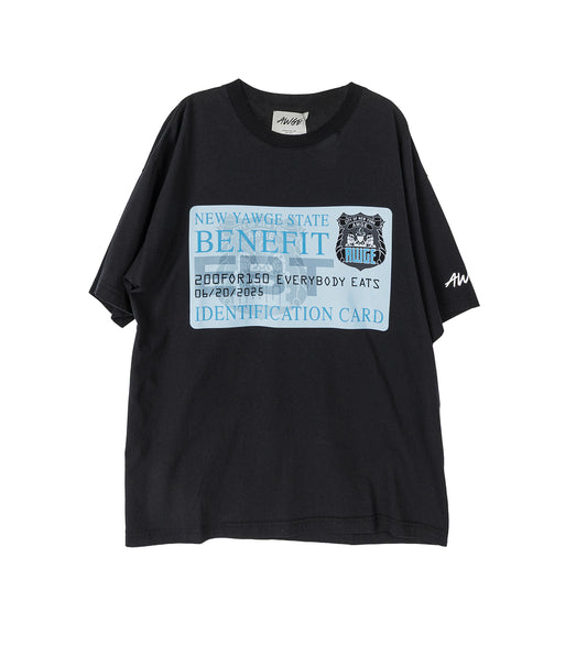 NEW YAWGE STATE TEE BLACK