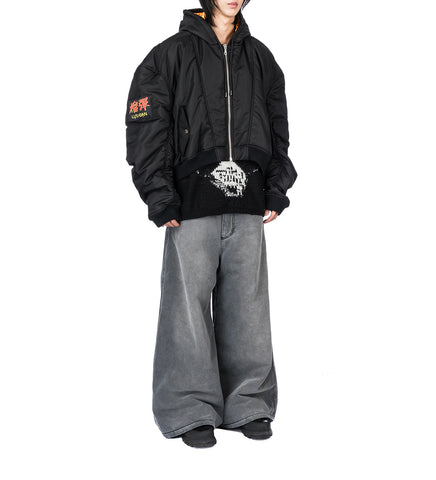 WADDED DUMPSTER DENIM OUTCAST GREY