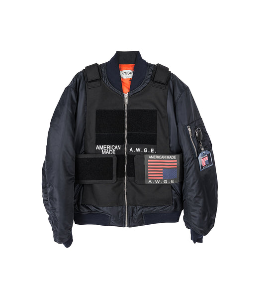 B BOMBER DARK NAVY