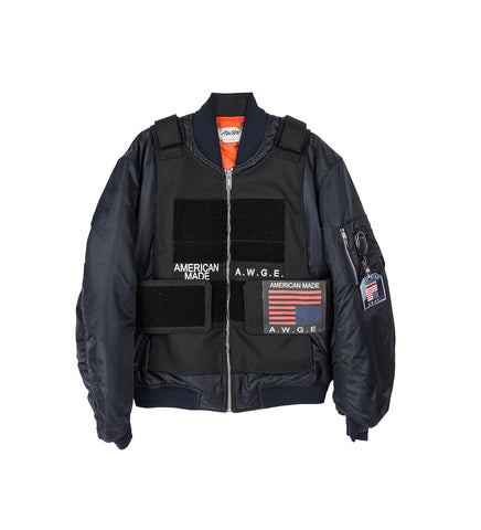 B BOMBER DARK NAVY