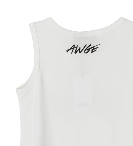 BLING TANK WHITE
