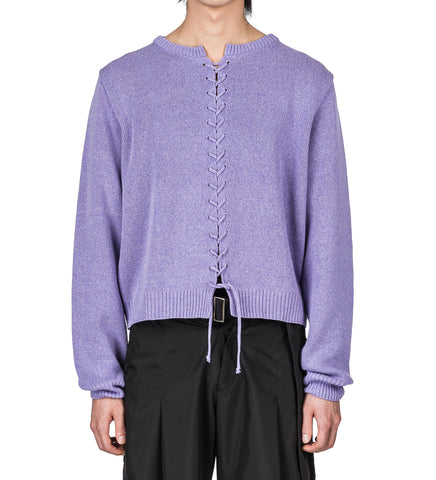 VIPER CARDIGAN LILAC