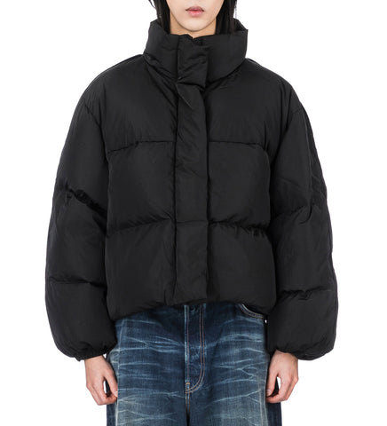 DOWN PUFFER JACKET BLACK