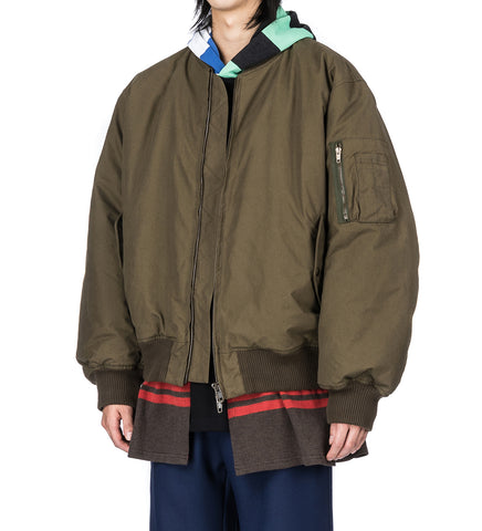 RUGBY SKIRT MA-1 BOMBER GREEN LARGE