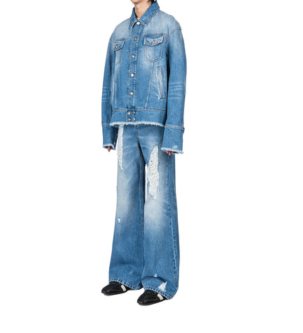 PIERRE M. DENIM JACKET BLUE