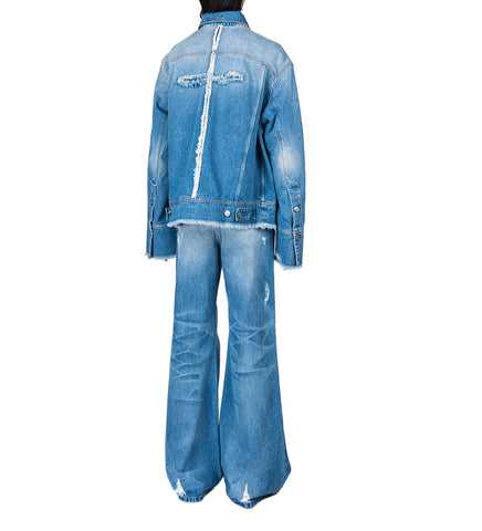 PIERRE M. DENIM JACKET BLUE