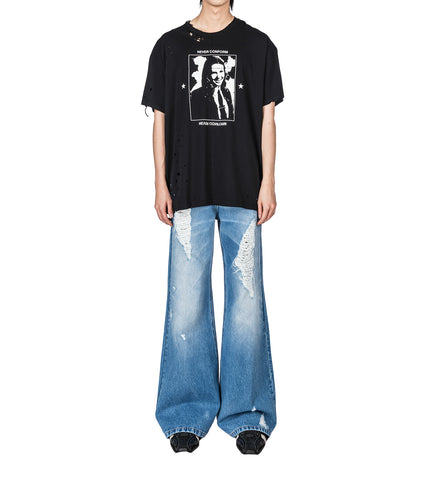 HANNAH TEE SCLERA BLACK
