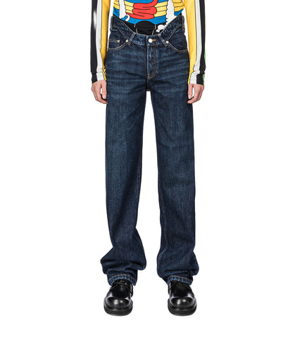 STRAIGHT LEG DENIM PANT INDIGO