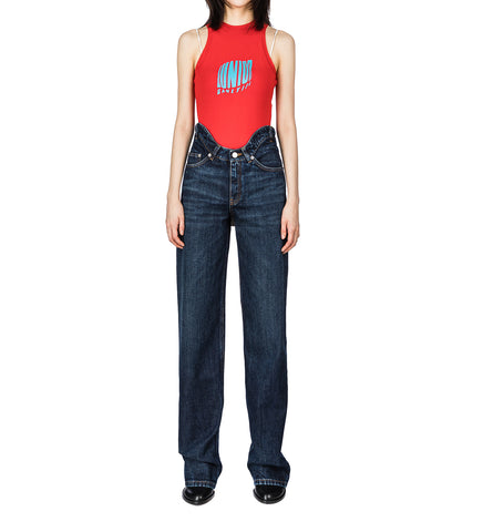 STRAIGHT LEG DENIM PANT INDIGO