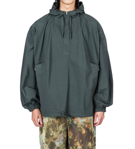FLAT ANORAK DARK PETROL