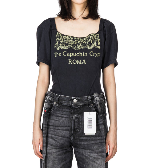 DIRNDL CUT UP TEE VARIOUS L-XL
