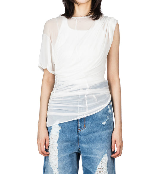 WRAP TSHIRT CHADD WHITE