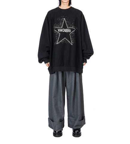 OVERSIZED SWEATSHIRT FADED BLACK