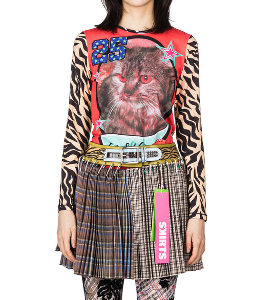 CUTTY SARK CATS FITTED JERSEY TOP MULTI