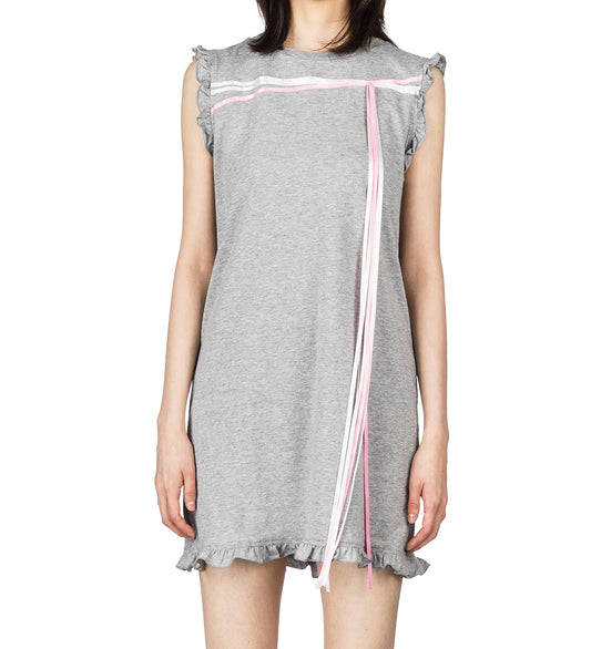 CHILDHOOD WRAPPING DRESS GRAY