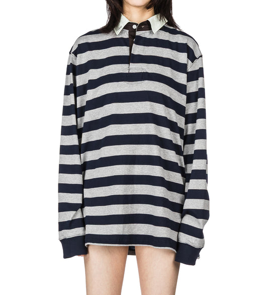 RUGGER SHIRTS NAVY GRAY