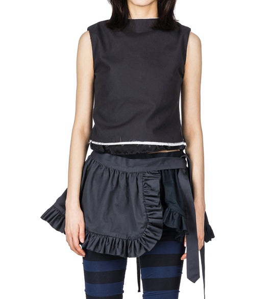 LAYERED TANK BLACK