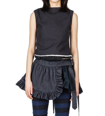 LAYERED TANK BLACK