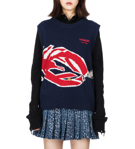 ROBSTER VEST BLUE