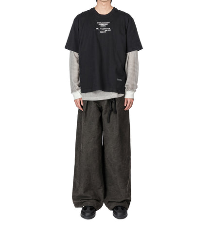 SFTM/ACADEMY VINTAGE TEE BLACK