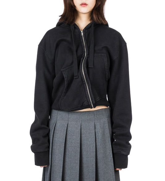 TWISTED HOODIE FADED BLACK