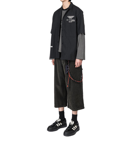 SFTM/ACADEMY S/S BOX SHIRT BLACK