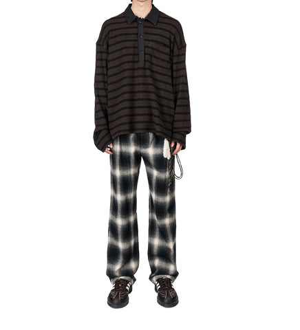 LOOSE PLEATED PANT BLACK