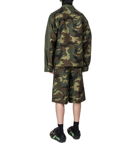 CAMOUFLAGE BLOUSON KHAKI