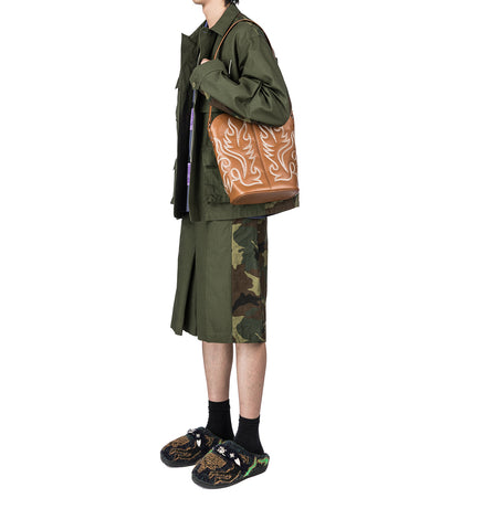 CAMOUFLAGE BLOUSON KHAKI