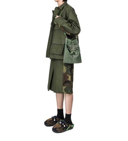 CAMOUFLAGE BLOUSON KHAKI