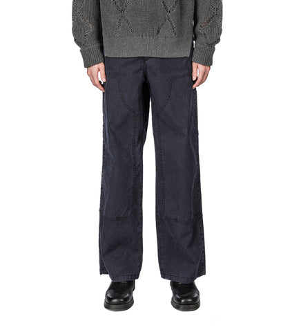 PIGMENT PRINT PANTS BLACK