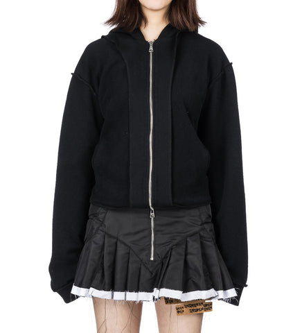 NZ LOGO HOODIE BLACK