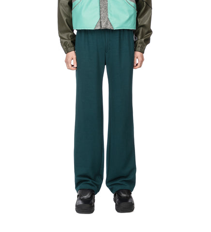 TRACK PANTS BOTTLE GREEN/BLACK