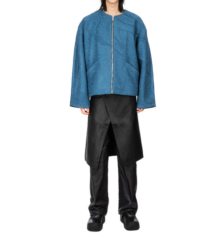 BAGGY STRAIGHT LEG TROUSERS BLACK/BLACK