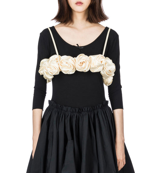 WEDDING ROSE BUSTIER YELLOW