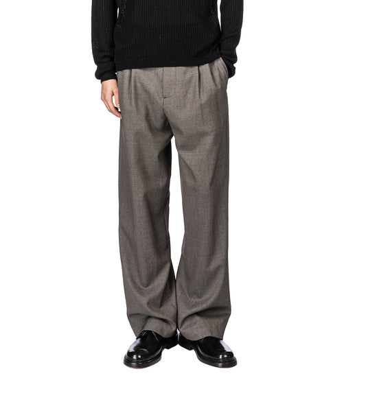 CLASSIC TROUSERS LIGHT TAUPE WOOL