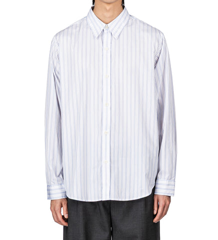 EVENING SHIRT OFF WHITE BUSINESS STRIPE